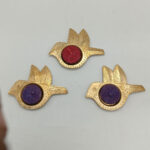 Wings & Petals Brass T-Light Holders - Image 3