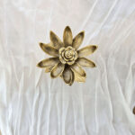 Ekanta Kamal – Handcrafted Brass Lotus Decor - Image 2