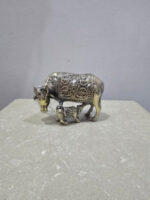 Kamdhenu Cow and Calf Idol Statue for Vastu Balancing