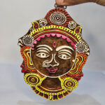 Mukhākita Handcrafted Wooden Sculpture – Artistic Home Décor Piece - Image 2