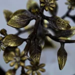 Bulbul Vriksha – Handcrafted Brass Bird Sculpture - Image 5