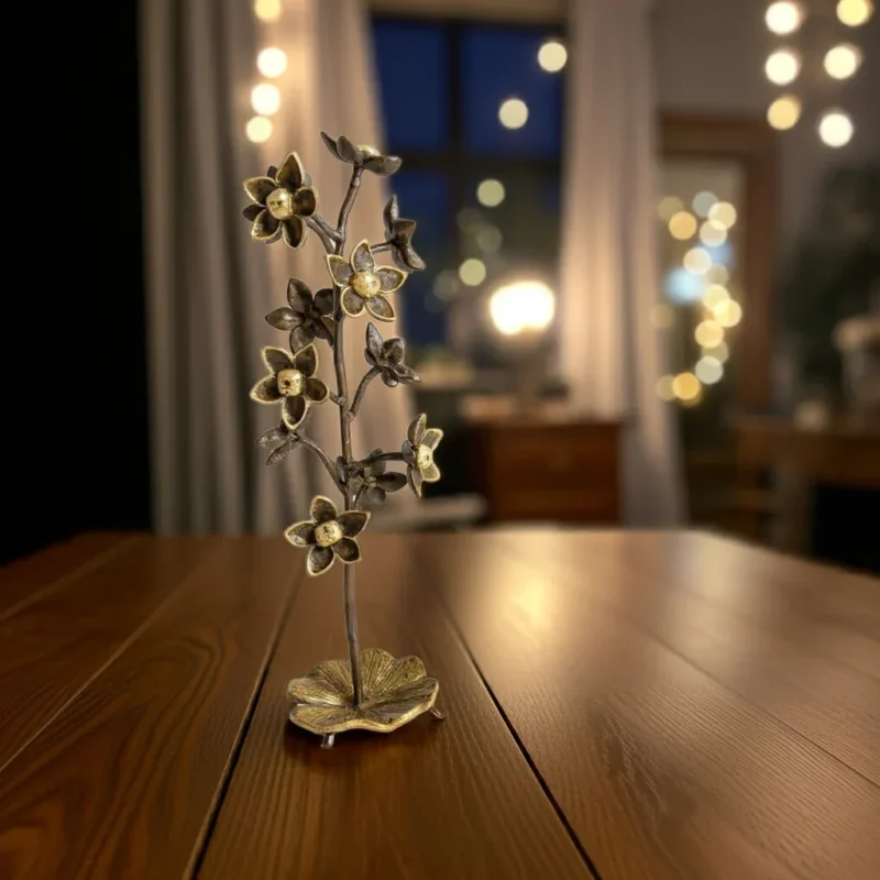 Pratiksha Handcrafted Brass Tree Decor