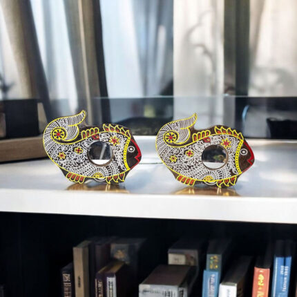 Wall Decor Mirror Plate – Adarsha – The Reflective Motif