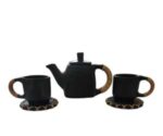 The Black Stone Tea Set