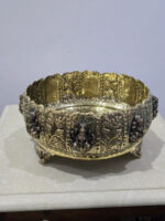 Urli Bowl With Floral Design (6 inch)