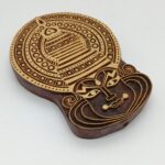 Handcrafted Wooden Mask Wall Decor – Netralekha