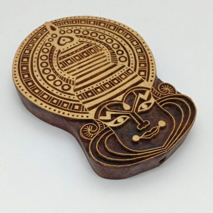 Handcrafted Wooden Mask Wall Decor – Netralekha