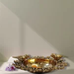 Gaurika Brass Serving Bowl - Image 2
