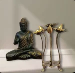 Pushp Ratan Brass Floral Bouquet - Image 2