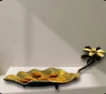PatrPushp Thaal – Handcrafted Brass Leaf Platter - Image 4