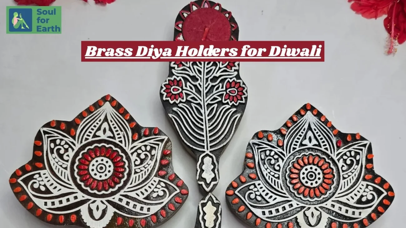 Brass Diya Holders for Diwali