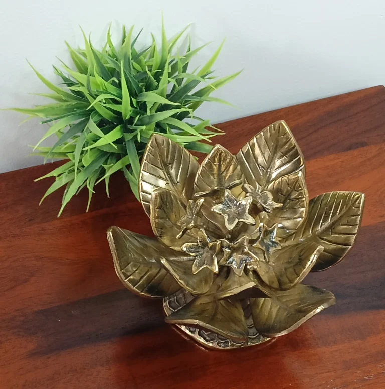 Lotus Handcrafted Wooden Wall Décor