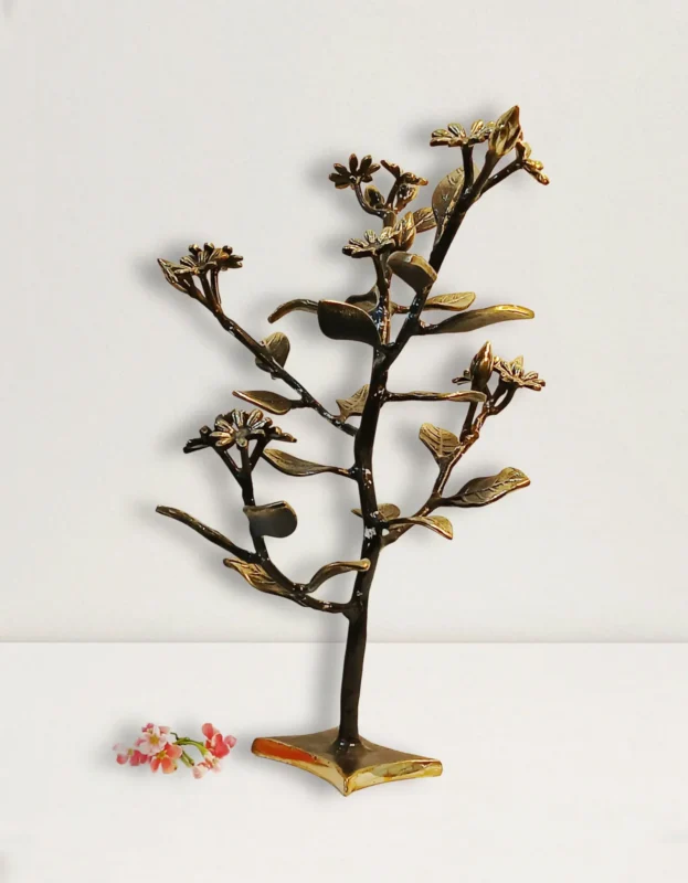 Kanaka Taru Brass Tree Sculpture