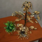 Jad Vriksh – Handcrafted Brass Tree Sculpture - Image 3