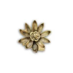 Ekanta Kamal – Handcrafted Brass Lotus Decor - Image 4