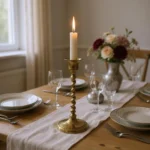 Vikranta Brass Candlestick