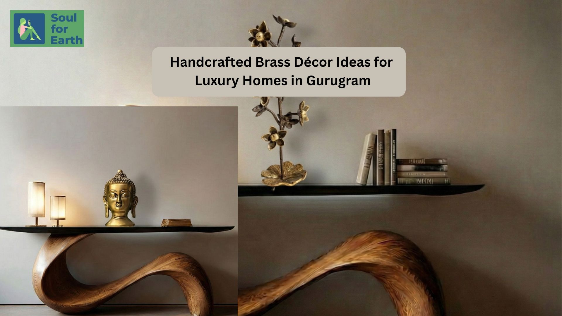 Handcrafted Brass Décor Ideas for Luxury Homes in Gurugram