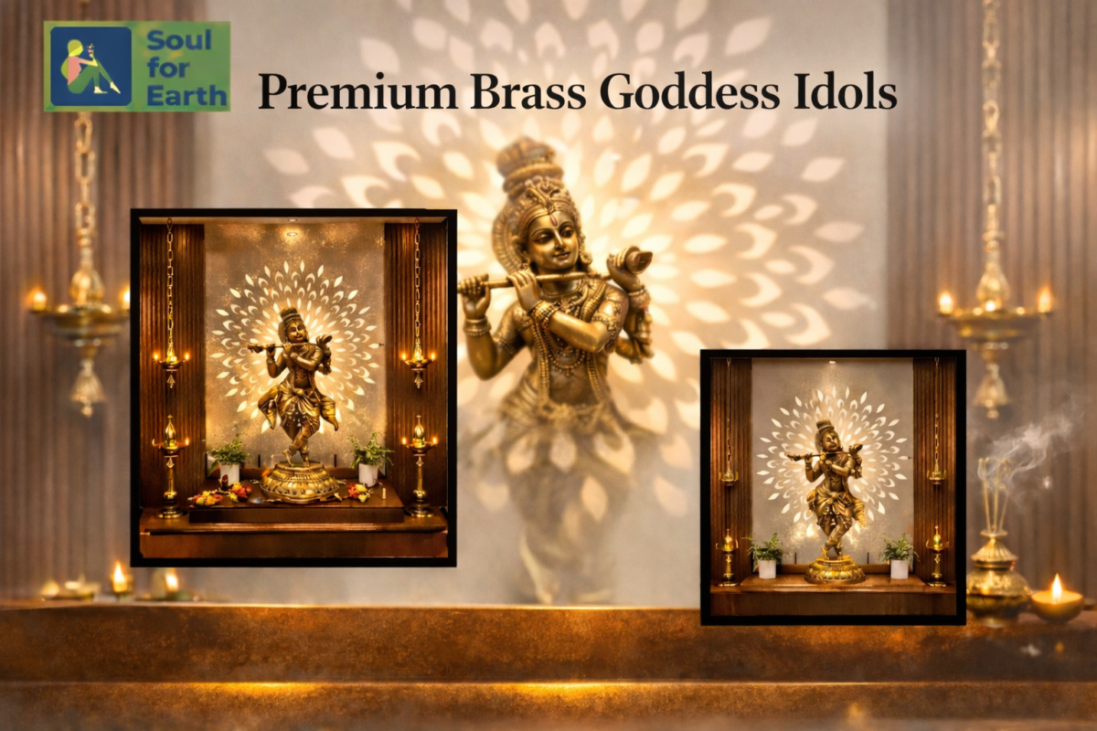 Premium Brass Goddess Idols