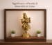 Significance of Kanha Ji Brass Idol at Home