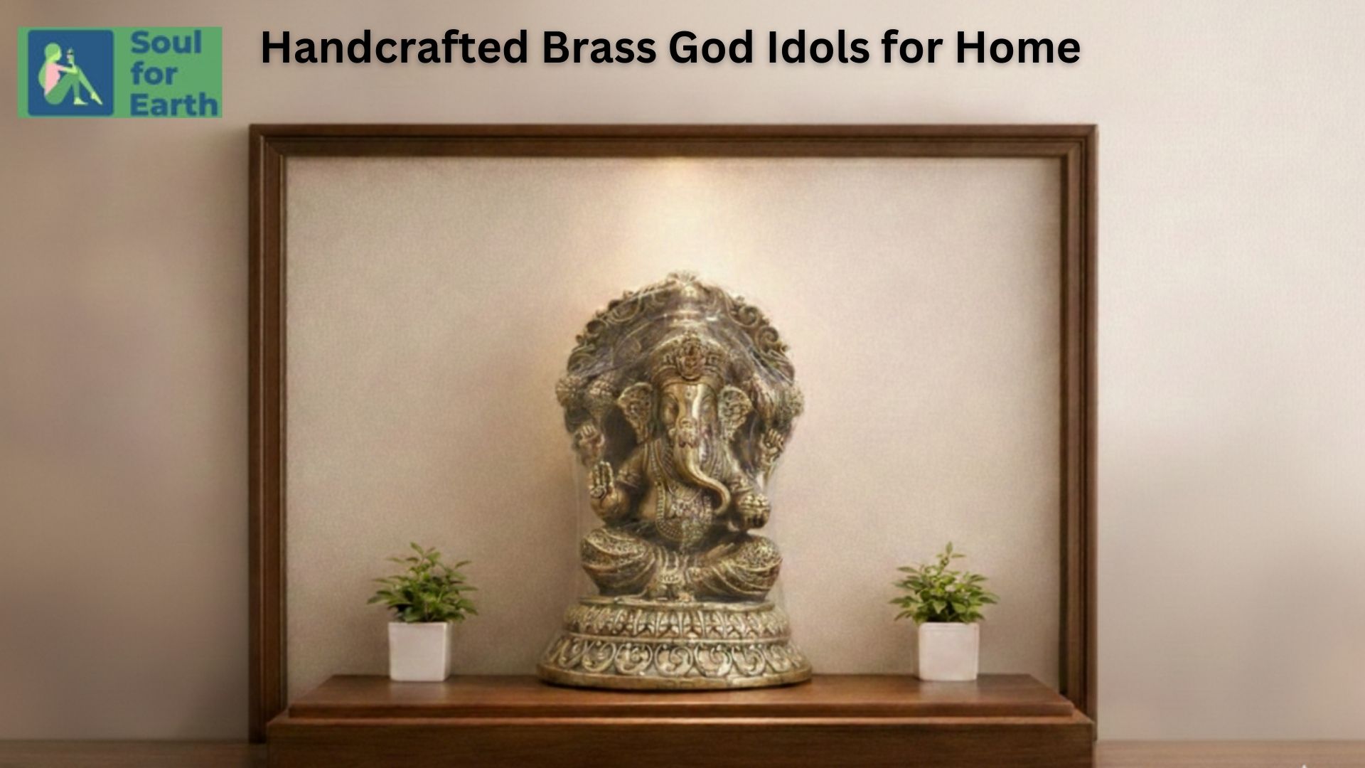 Handcrafted Brass God Idols for Home